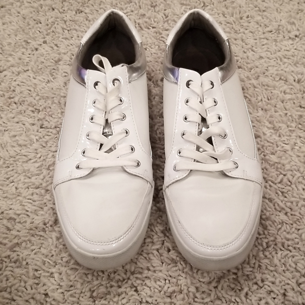 Aldo Men's White Sneaker Sz45